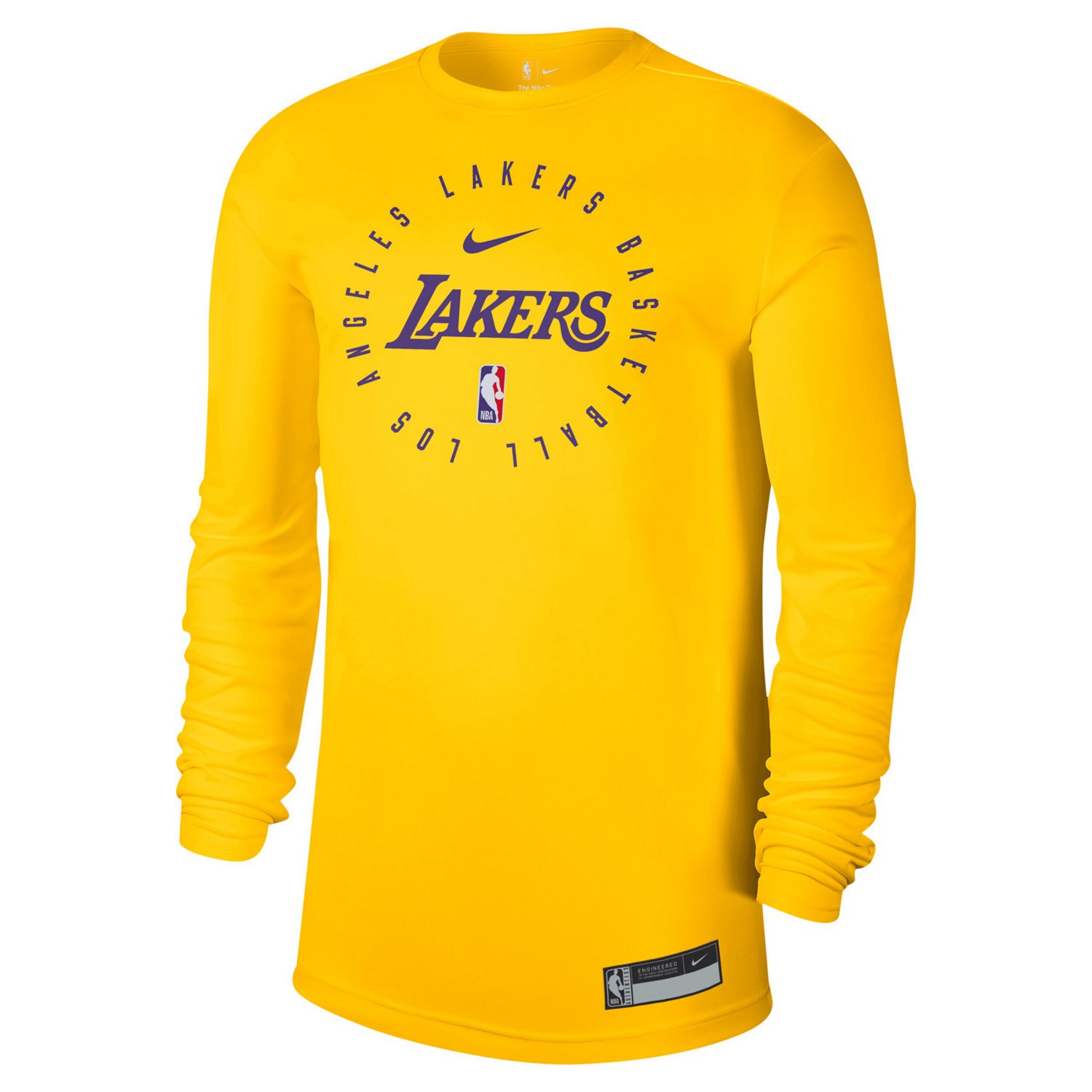 Nike Los Angeles Lakers 2024 25 Legend On-Court Practice Long Sleeve T-Shirt                                                     - view number 2