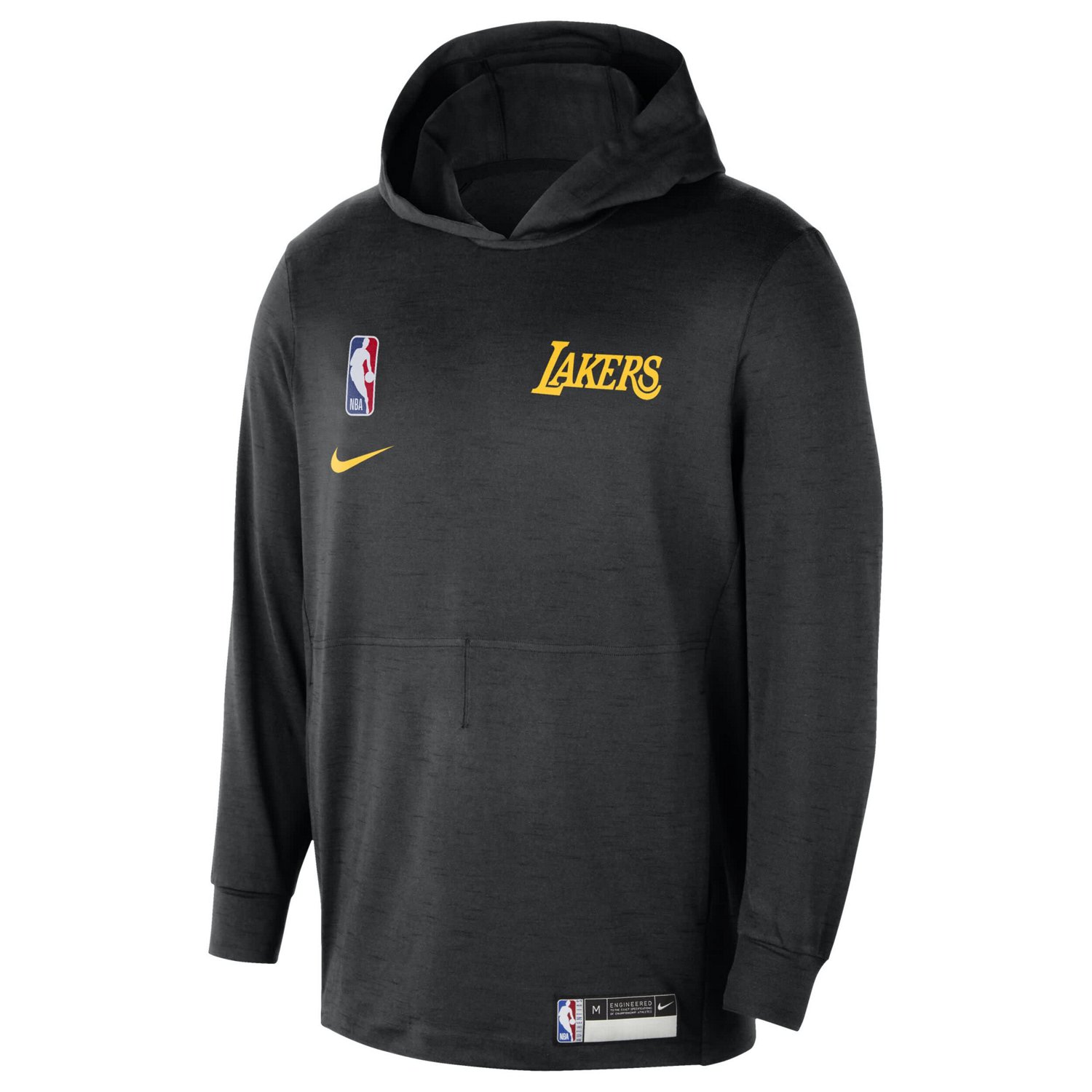 Nike Los Angeles Lakers 2024 25 On-Court Authentic Practice Yoga Restore Lightweight Pullover Hoodie