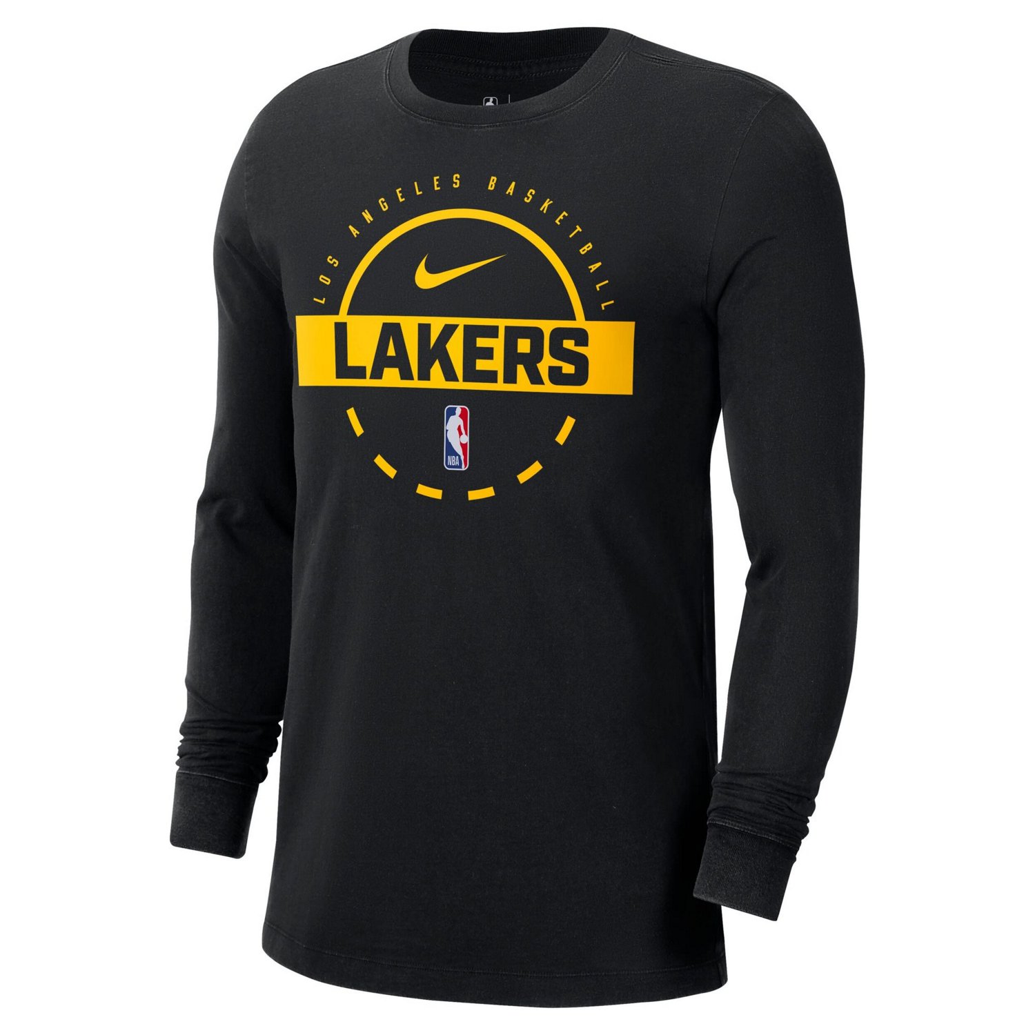Nike Los Angeles Lakers Authentic Long Sleeve Practice T-Shirt - view number 2