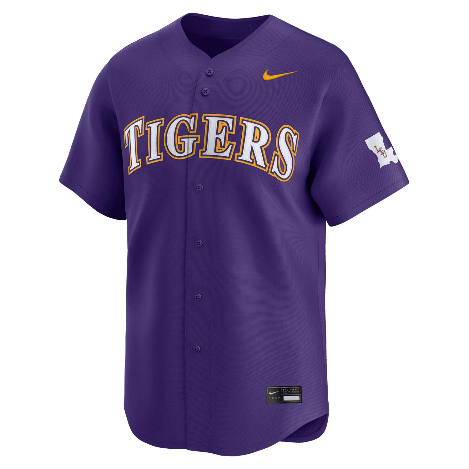 Nike LSU Tigers Alternate Limited Baseball Jersey - view number 2