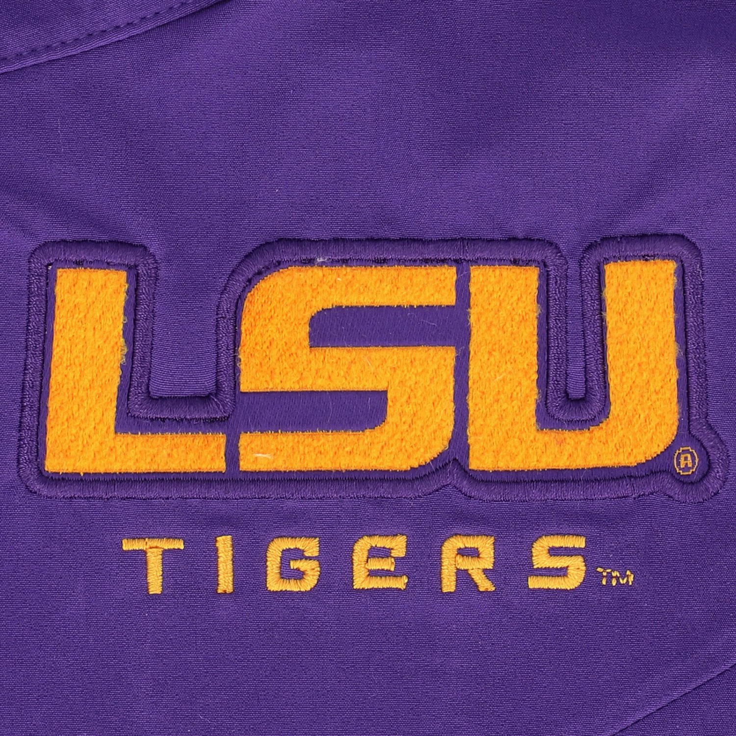 Nike LSU Tigers Coach Short Sleeve Quarter-Zip Jacket                                                                            - view number 4