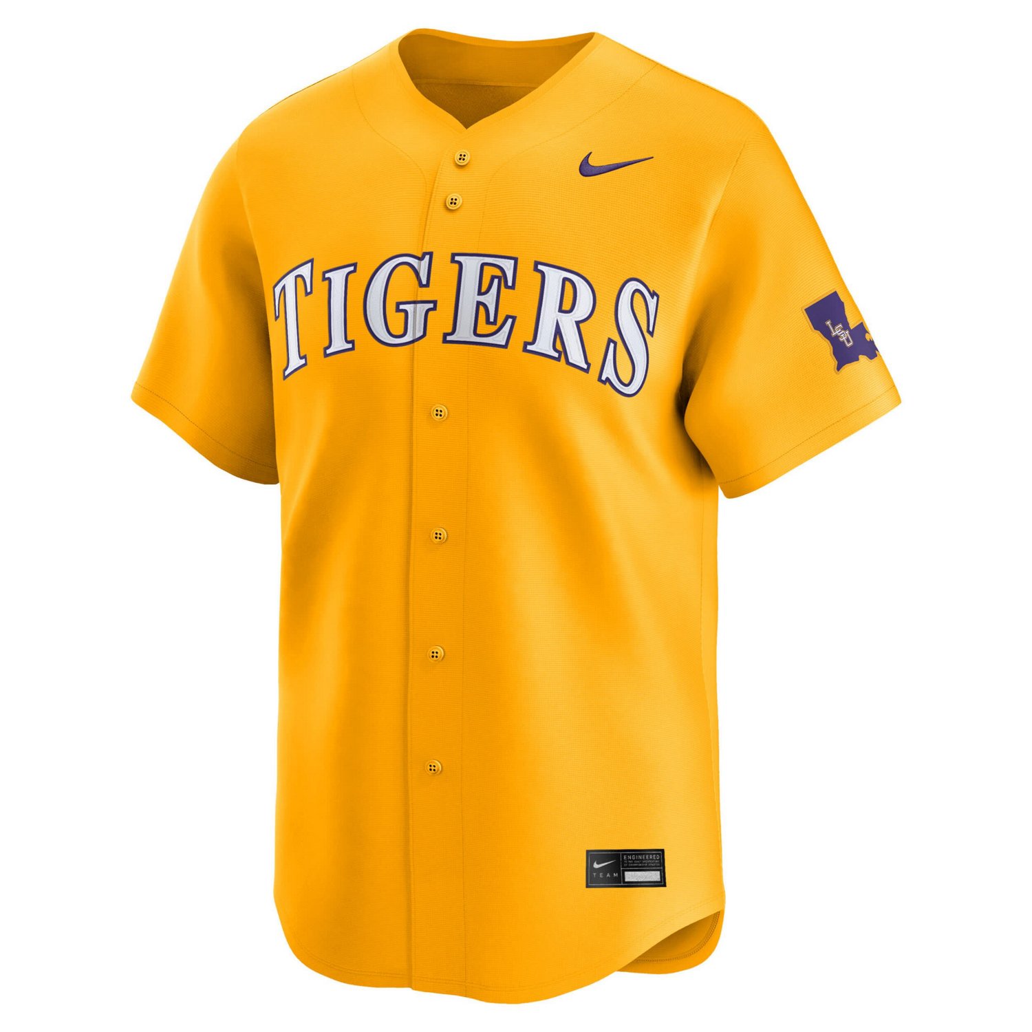 Nike LSU Tigers College Limited Baseball Jersey - view number 2