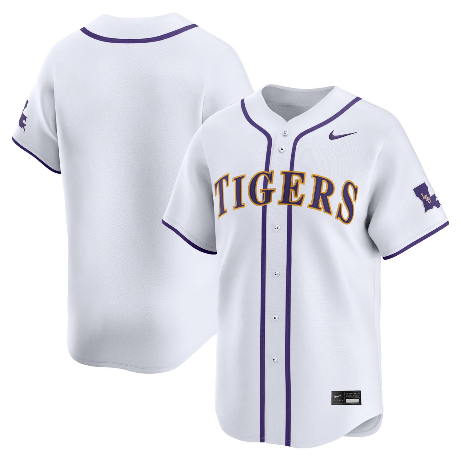 Nike LSU Tigers Limited Home Wordmark Jersey