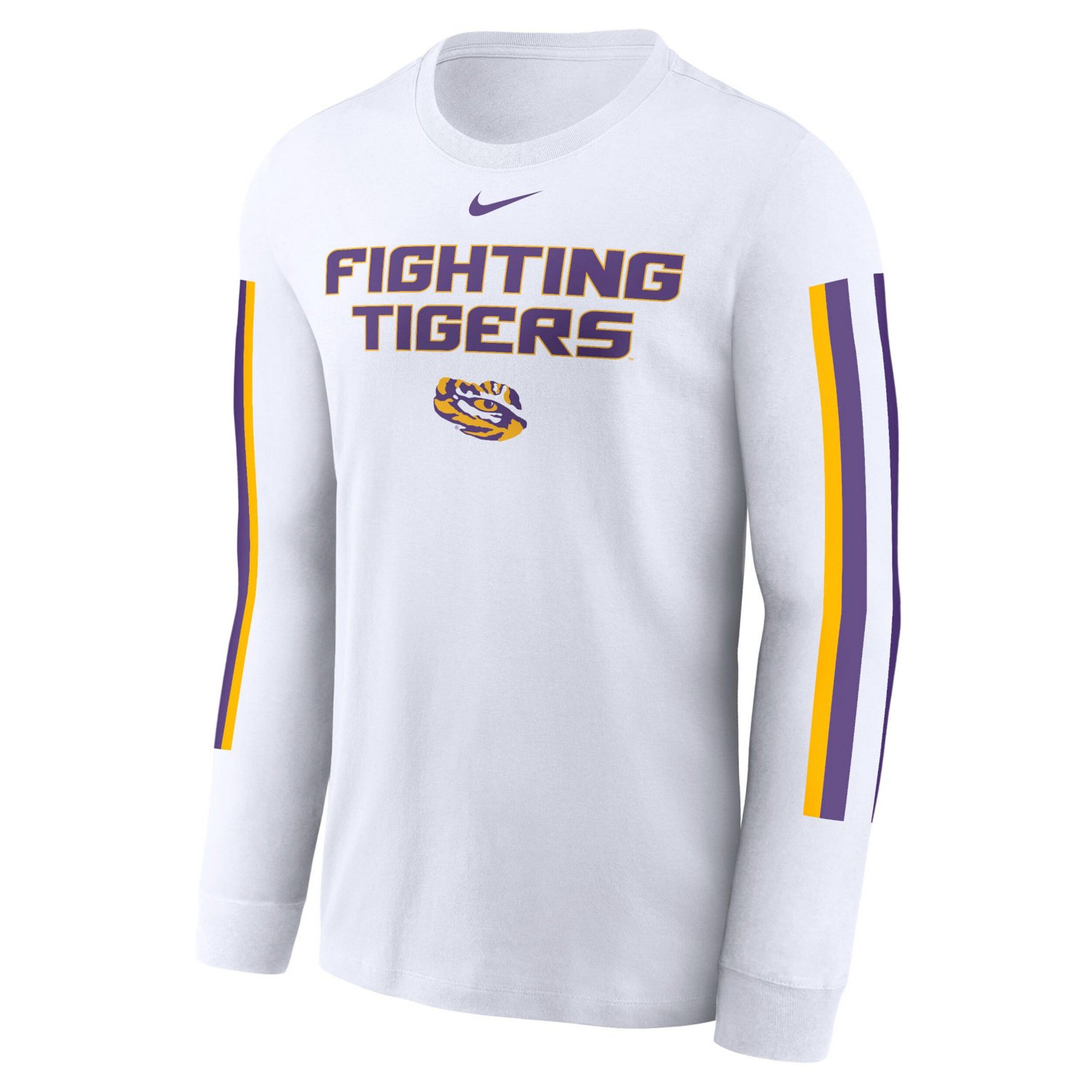 Nike LSU Tigers Local Spirit Slogan Long Sleeve T-Shirt                                                                          - view number 2