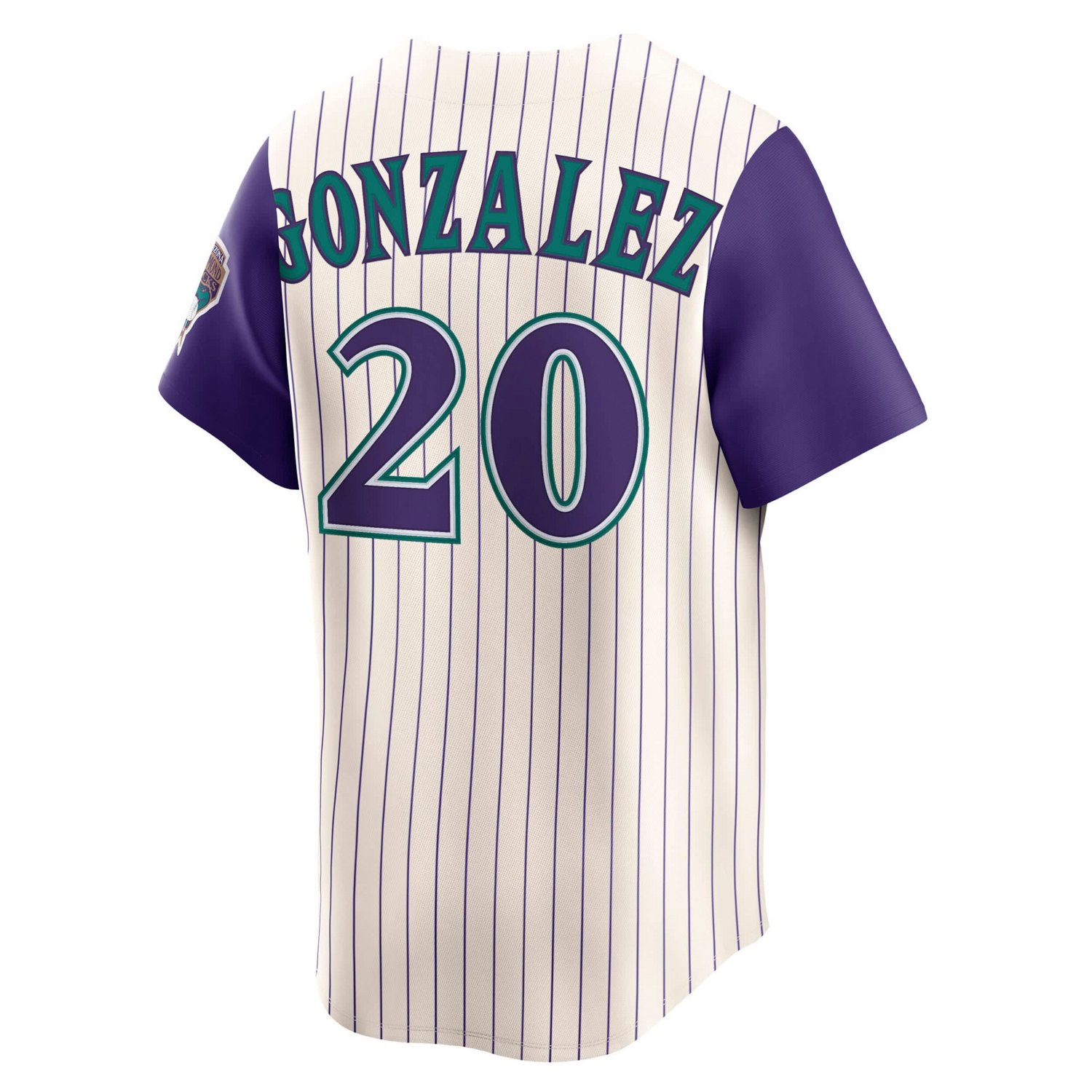Nike Luis Gonzalez Arizona Diamondbacks Throwback Cooperstown Collection Limited Jersey - view number 3