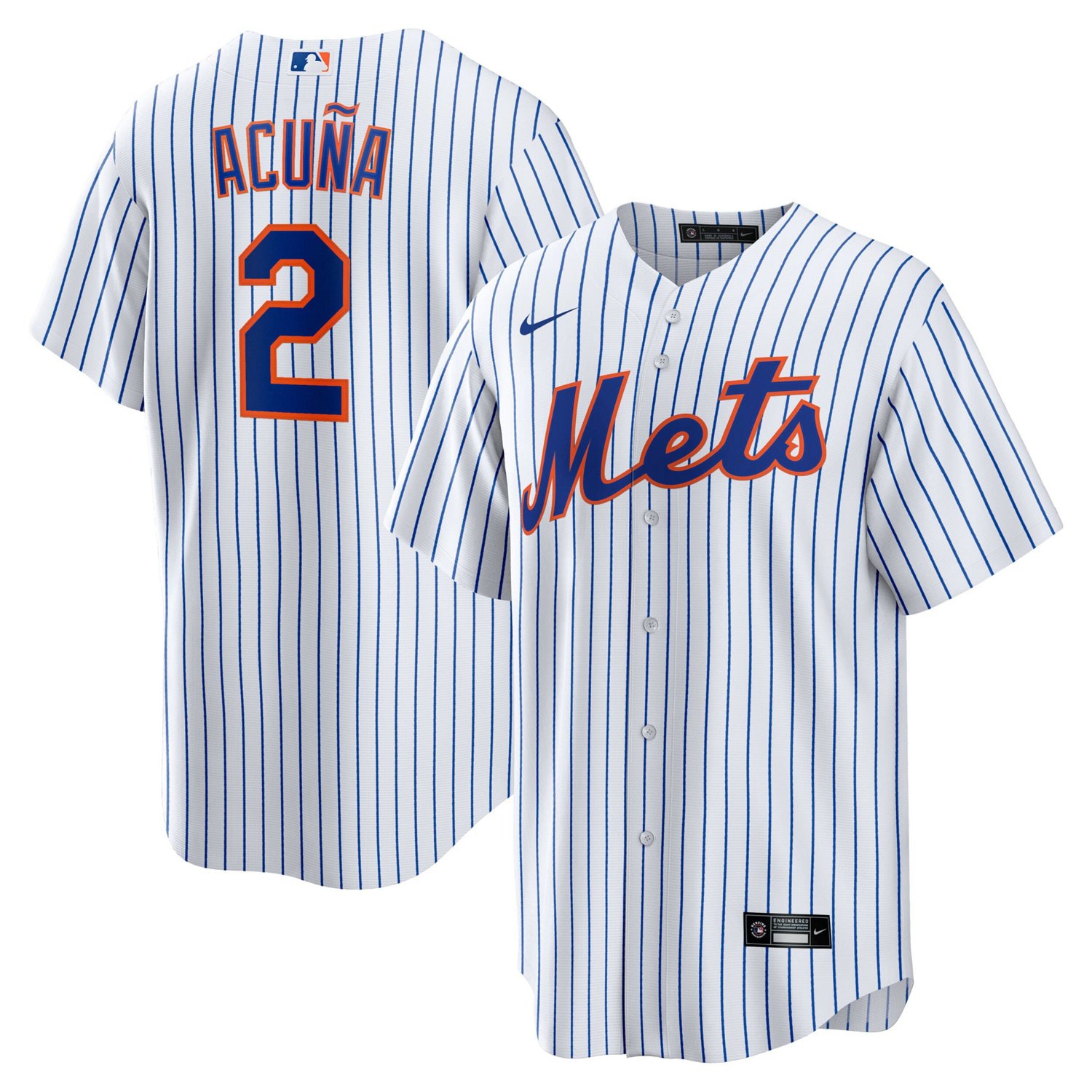 Nike Luisangel Acua New York Mets Home Replica Player Jersey