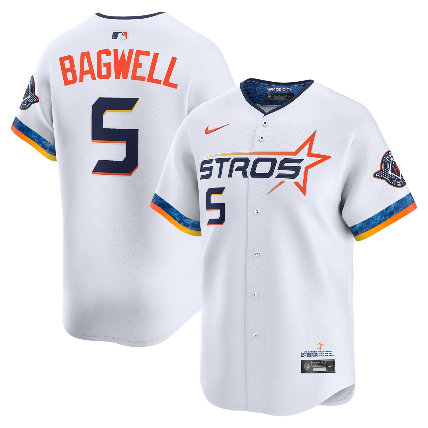Nike M Astros Bagwell City Connect Limited Name & Number Jersey                                                                  - view number 3