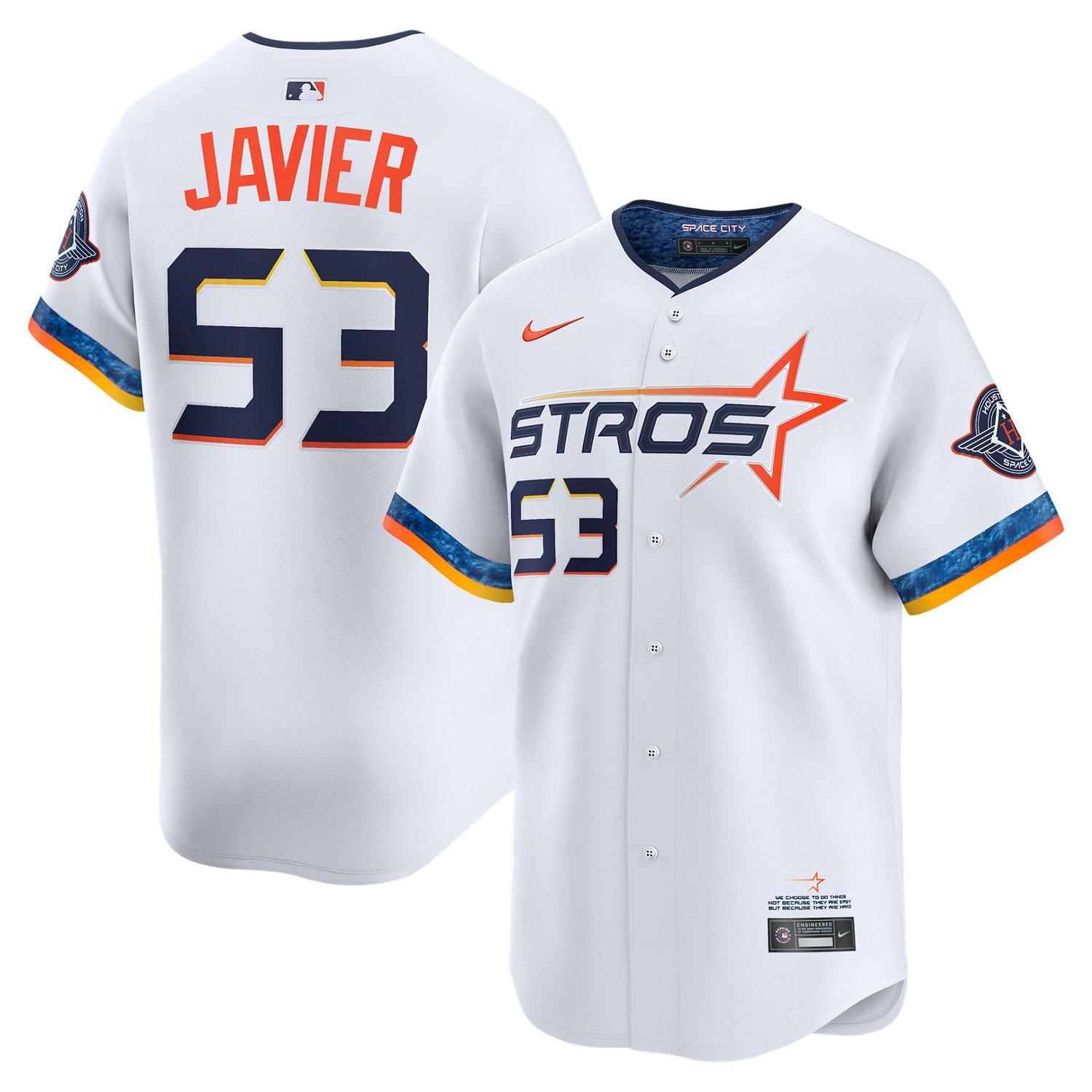 Nike M Astros Javier City Connect Limited Name & Number Jersey                                                                   - view number 3