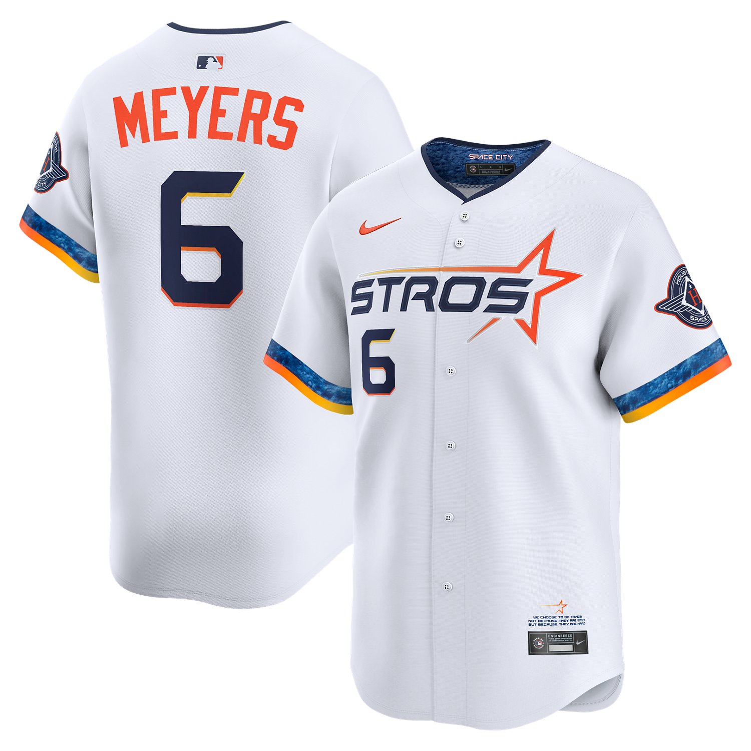 Nike M Astros Meyers City Connect Limited Name & Number Jersey                                                                   - view number 3