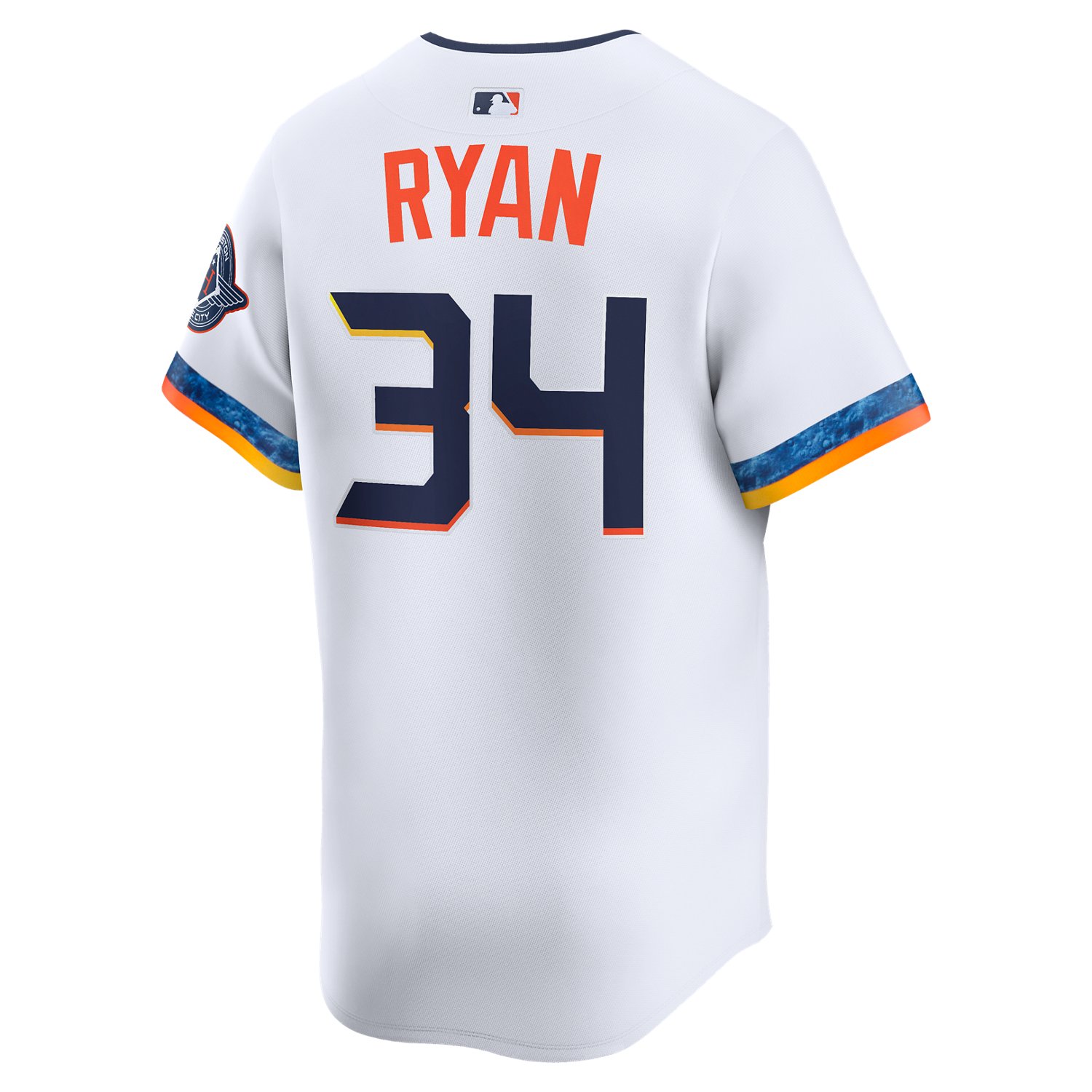Nike M Astros Ryan City Connect Limited Name & Number Jersey                                                                     - view number 2