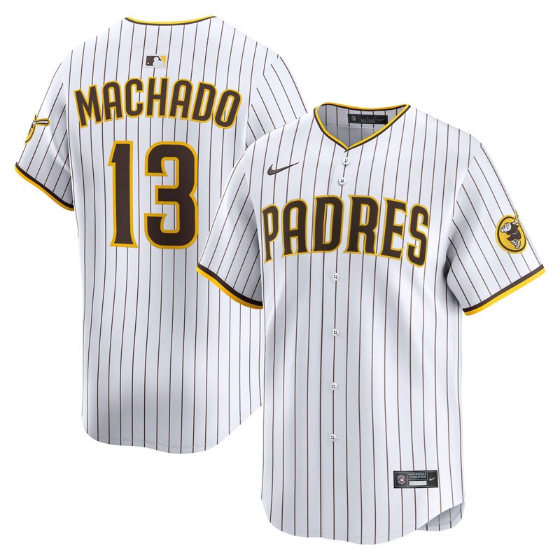 Nike Manny Machado San Diego Padres Home Limited Player Jersey-image
