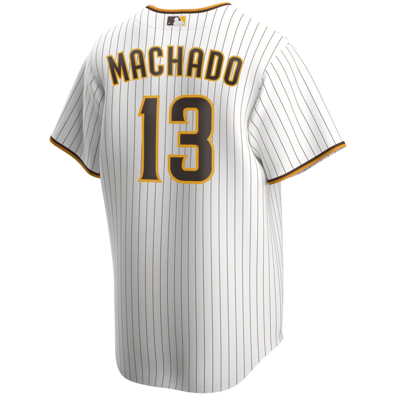 Nike Manny Machado San Diego Padres Home Replica Player Jersey                                                                   - view number 3