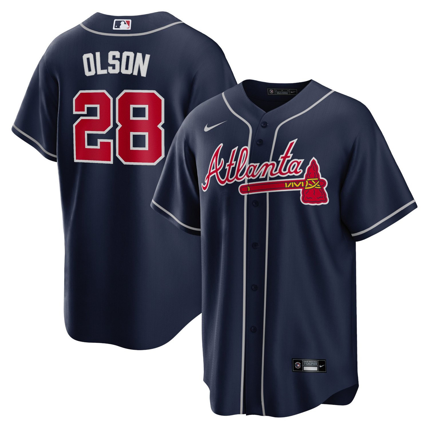 Nike Matt Olson Atlanta Braves Big  Tall Alternate Replica Player Jersey