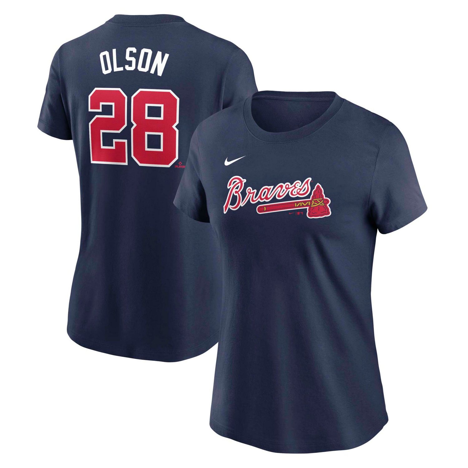 Nike Matt Olson Atlanta Braves Fuse Name  Number T-Shirt