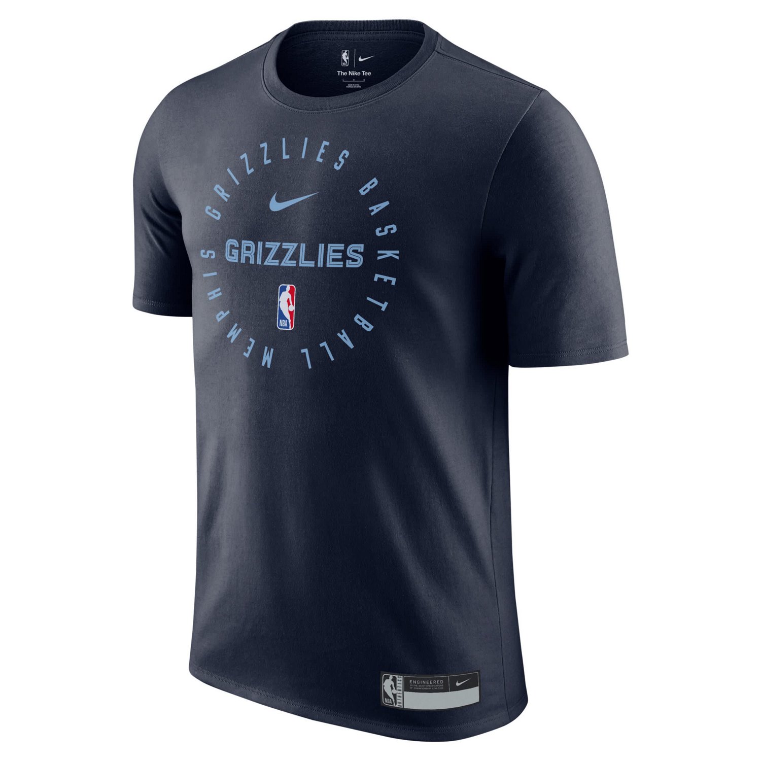 Nike Memphis Grizzlies 2024 25 Legend On-Court Practice Performance T-Shirt                                                      - view number 2