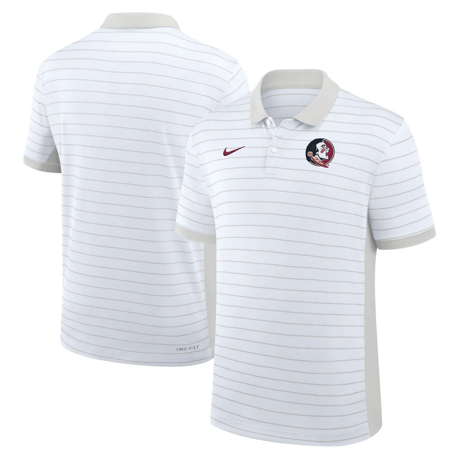 Nike Men’s Florida State Dri-FIT Stripe Victory Polo Shirt