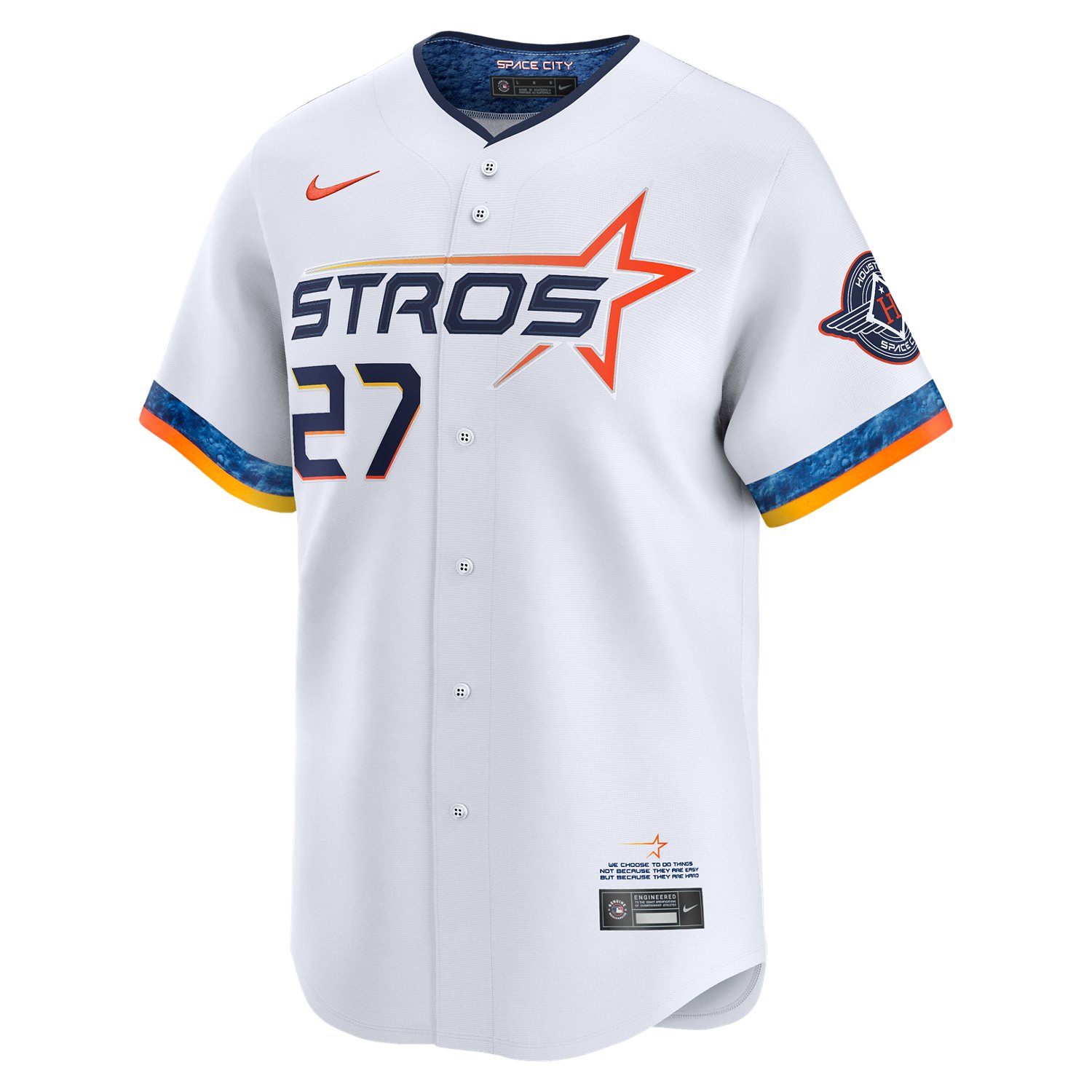 Nike Men's Houston Astros Altuve City Connect Limited Name & Number Jersey