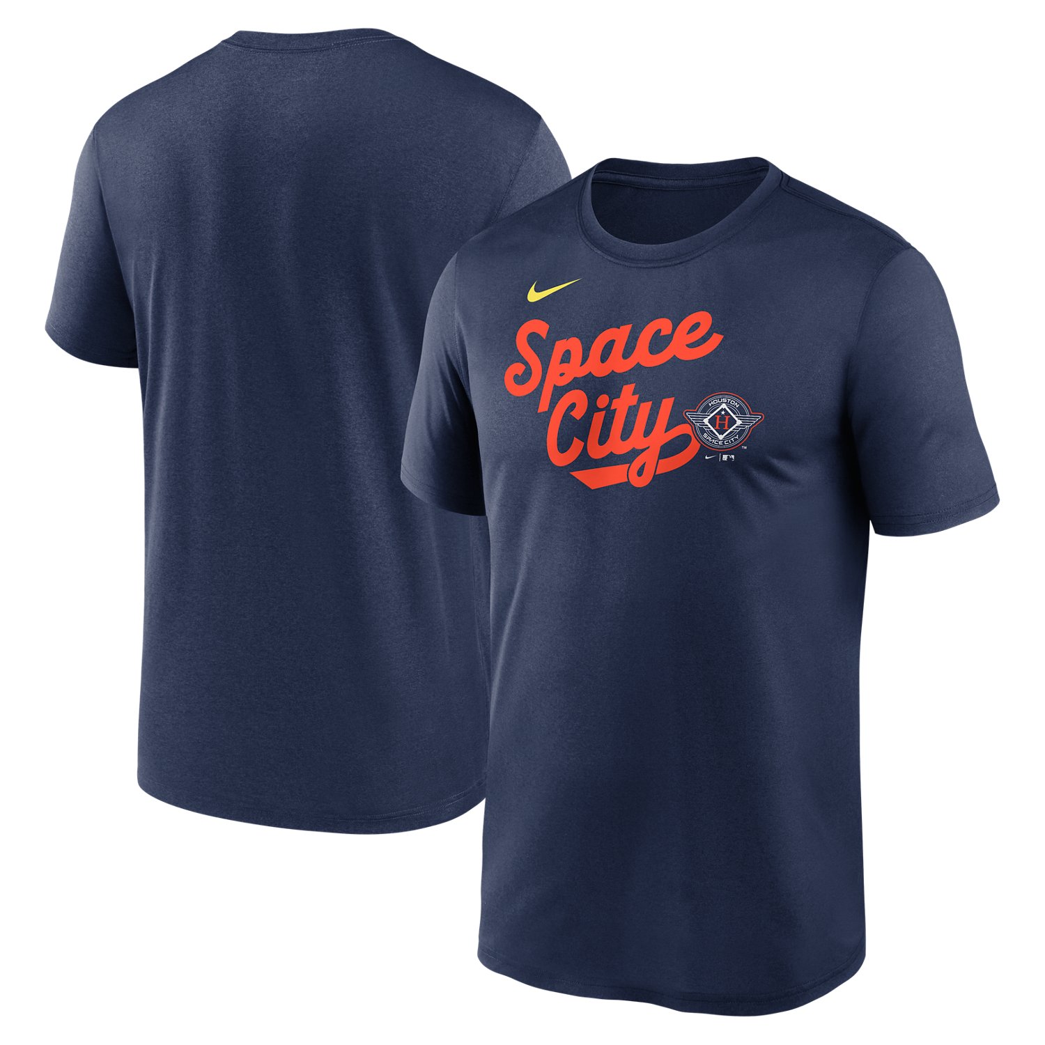 Nike Men's Houston Astros City Connect Team Phrase Script Legend Tee - view number 3