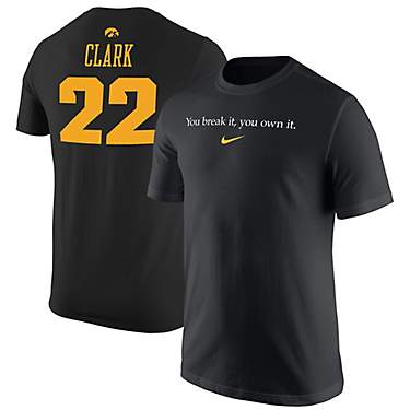 Nike Men's Iowa Hawkeyes Caitlin Clark 22 Record Breaking T-shirt                                                               