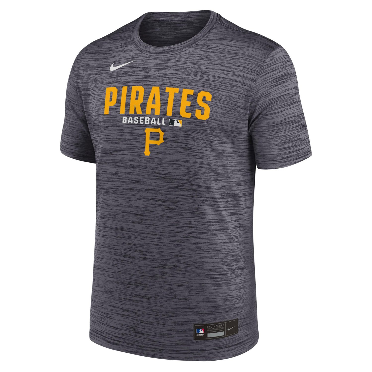 Nike Pittsburgh Pirates Authentic Collection Velocity Dri-FIT T-Shirt - view number 4