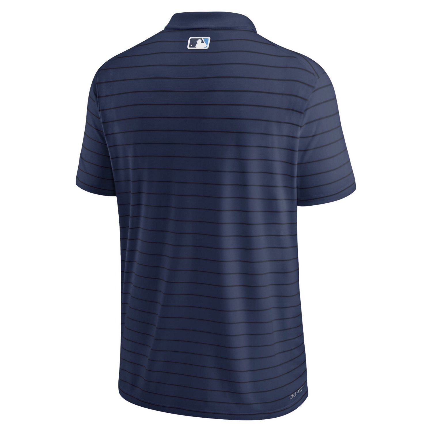 Nike Men's Tampa Bay Rays Authentic Collection Dri-FIT Victory Striped Polo Shirt - view number 3