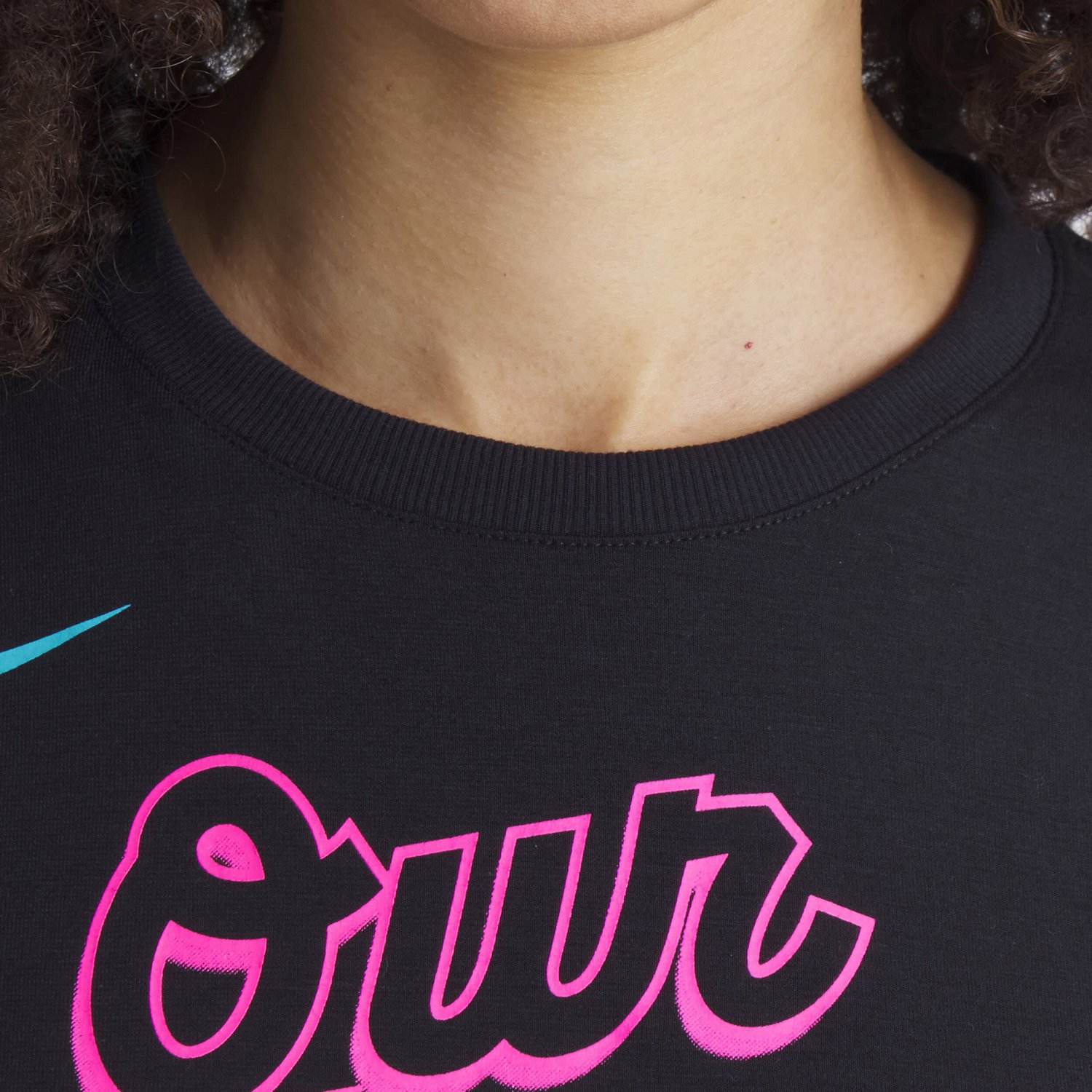 Nike Miami Marlins 2025 City Connect Flowy Fashion Tri-Blend Performance T-Shirt - view number 4