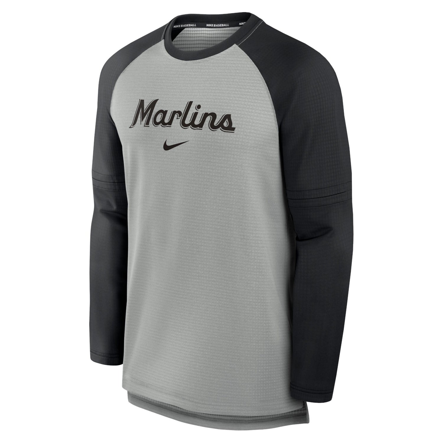 Nike Miami Marlins Authentic Collection Game Time Raglan Performance Long Sleeve T-Shirt - view number 2