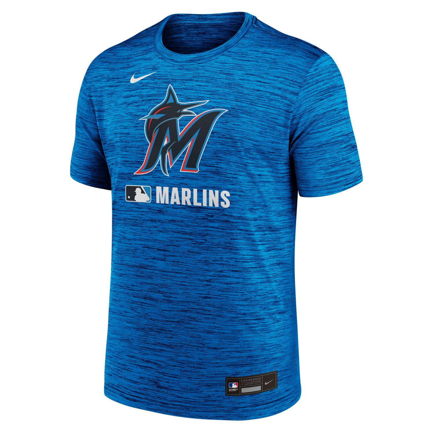 Nike Miami Marlins Authentic Collection Velocity Performance Practice T-Shirt - view number 2