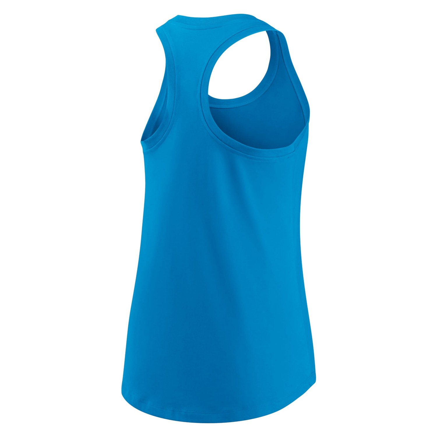 Nike Miami Marlins Cropped Logo Performance Racerback Tank Top - view number 3