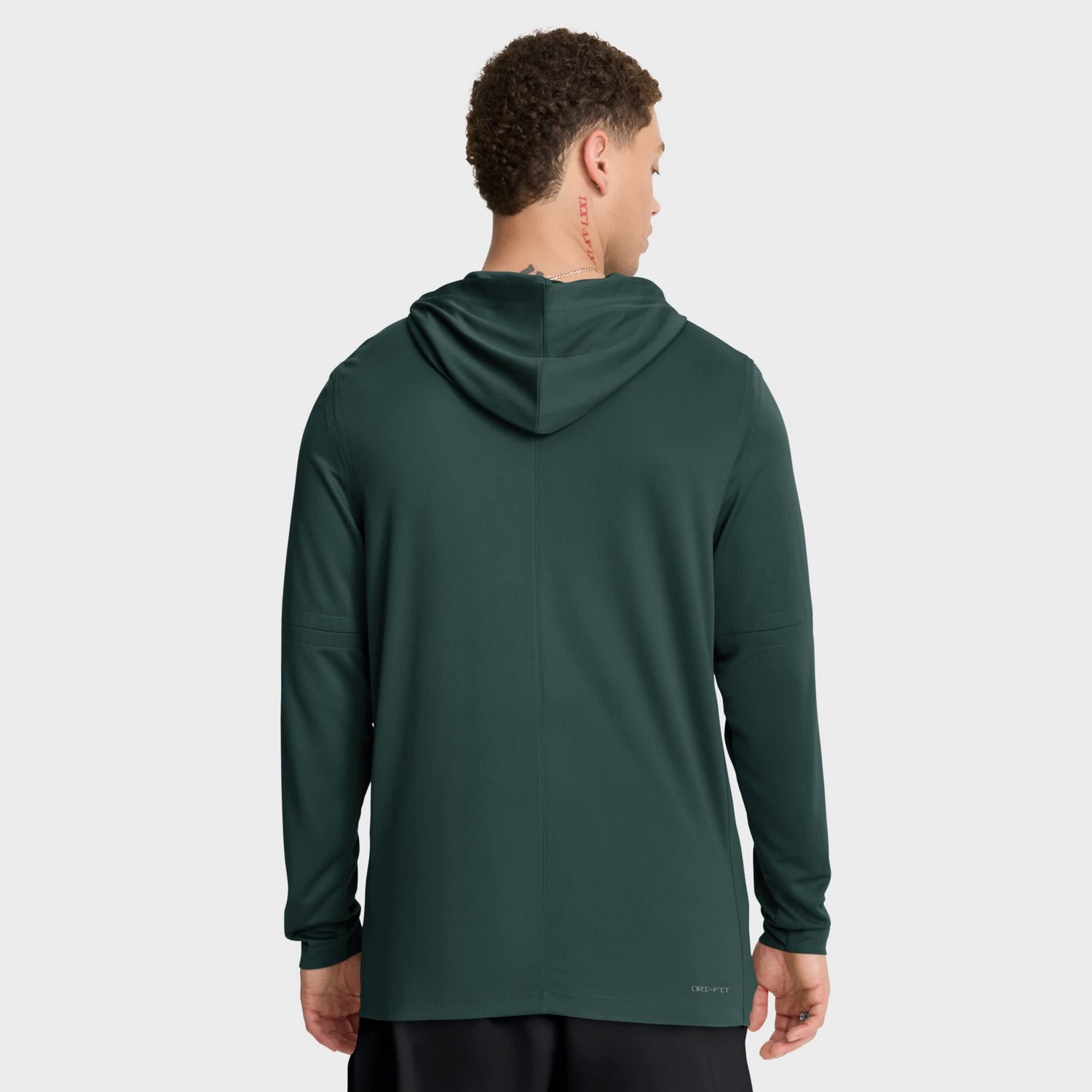 Nike Michigan State Spartans 2025 Sideline Dri-FIT Long Sleeve Hoodie T-Shirt - view number 2