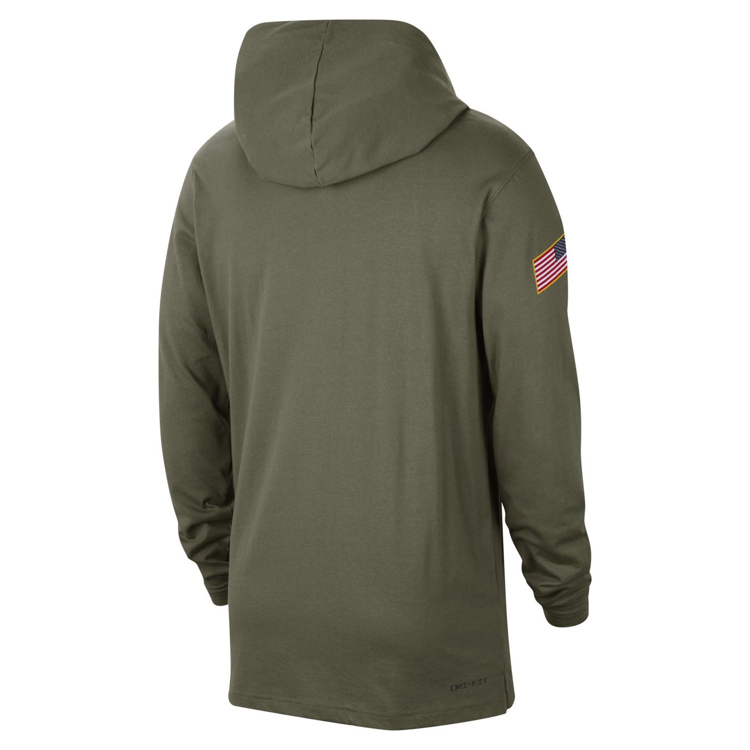 Nike Michigan State Spartans Military Pack Long Sleeve Hoodie T-Shirt