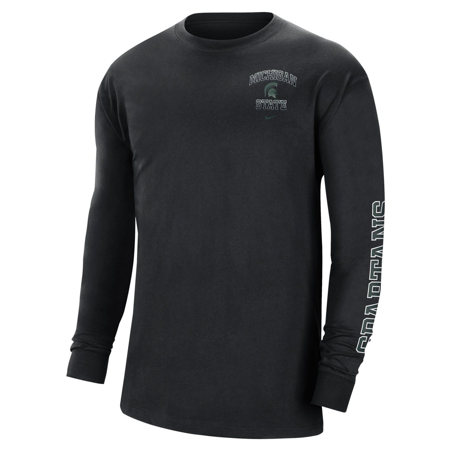 Nike Michigan State Spartans Tour Max 90 Long Sleeve T-Shirt - view number 2