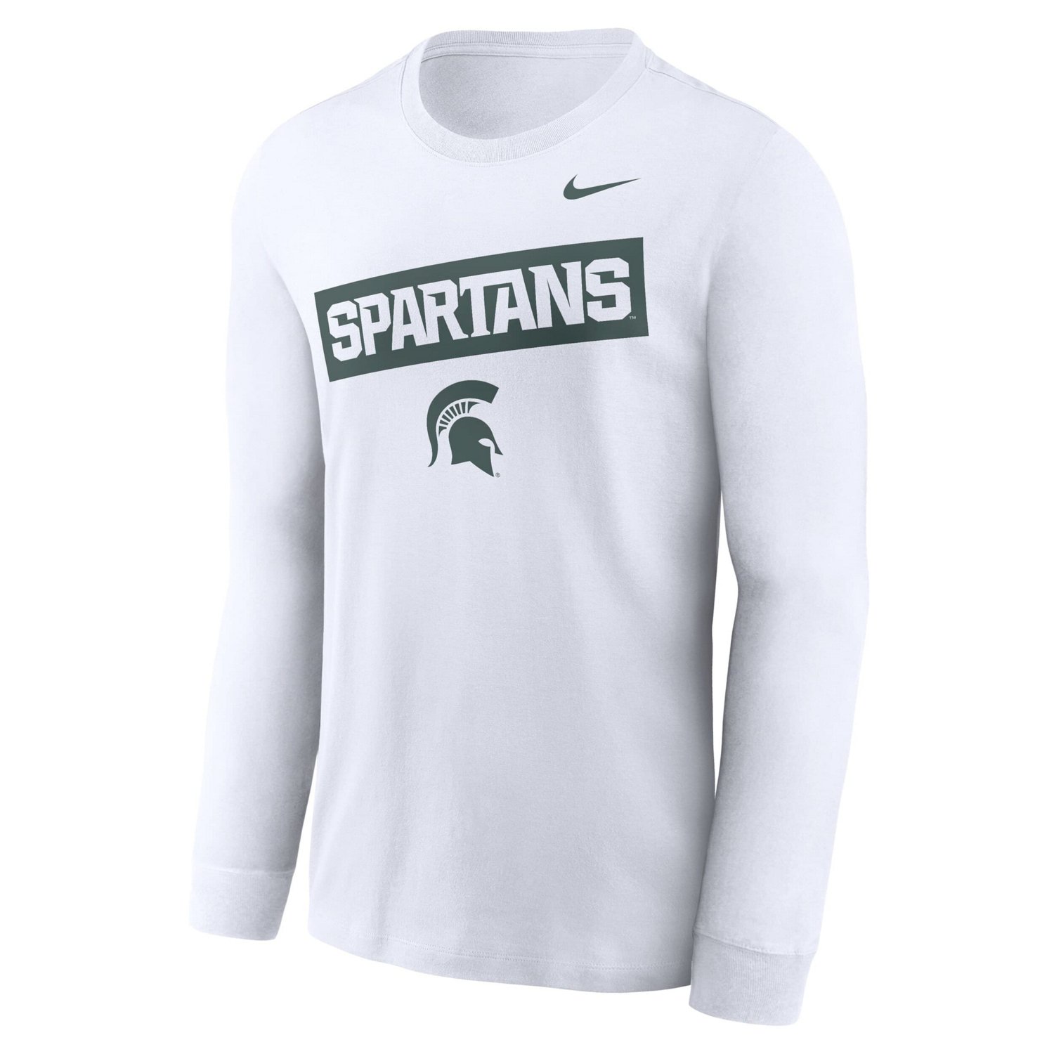 Nike Michigan State Spartans Two-Hit Classic Location Long Sleeve T-Shirt - view number 2