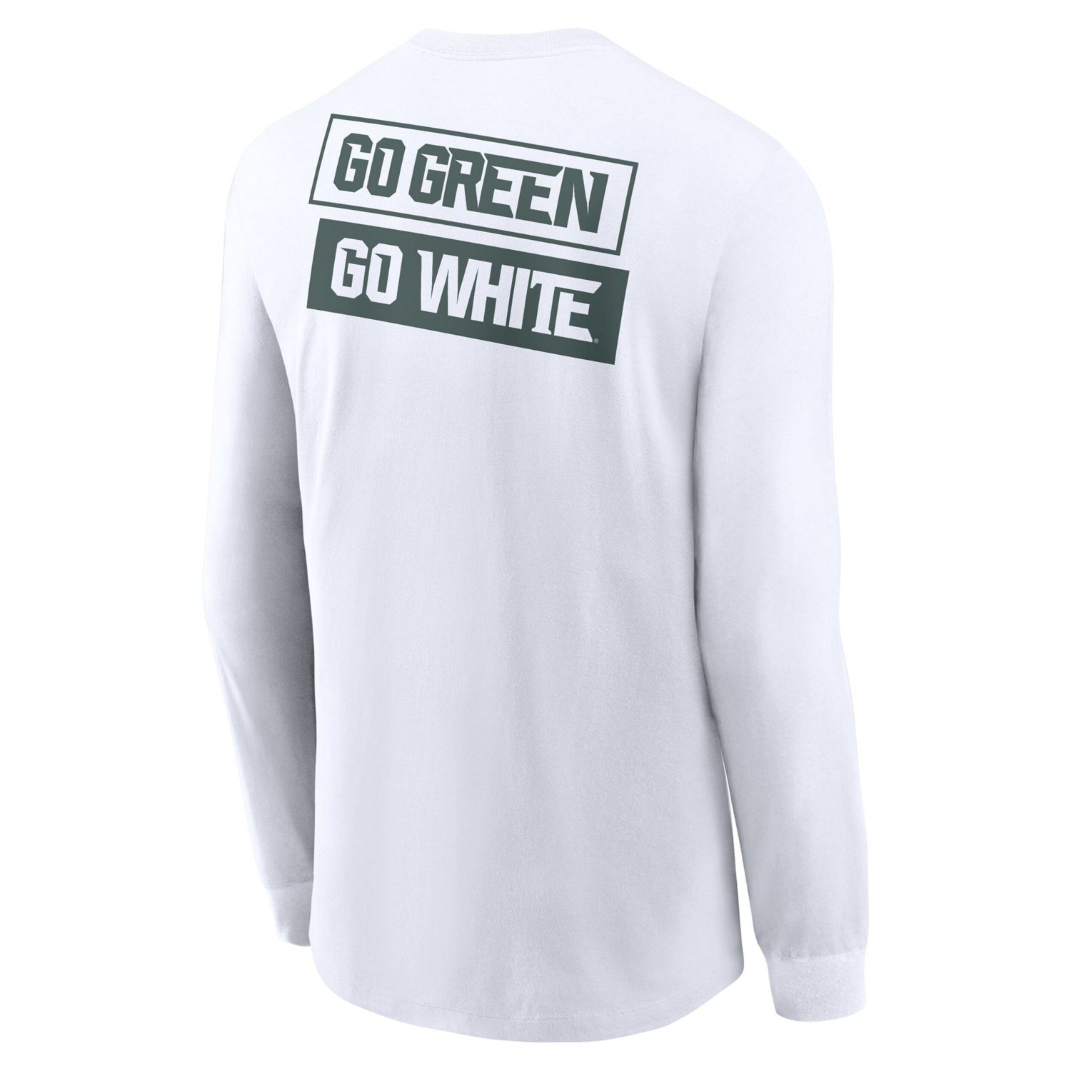 Nike Michigan State Spartans Two-Hit Classic Location Long Sleeve T-Shirt - view number 3