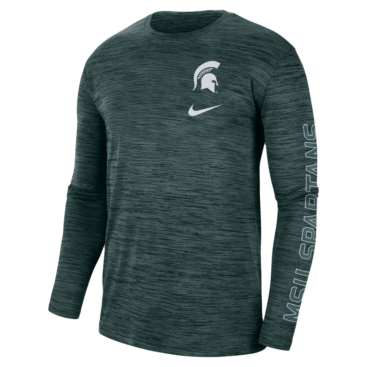 Nike Michigan State Spartans Velocity Legend Team Performance Long Sleeve T-Shirt - view number 2