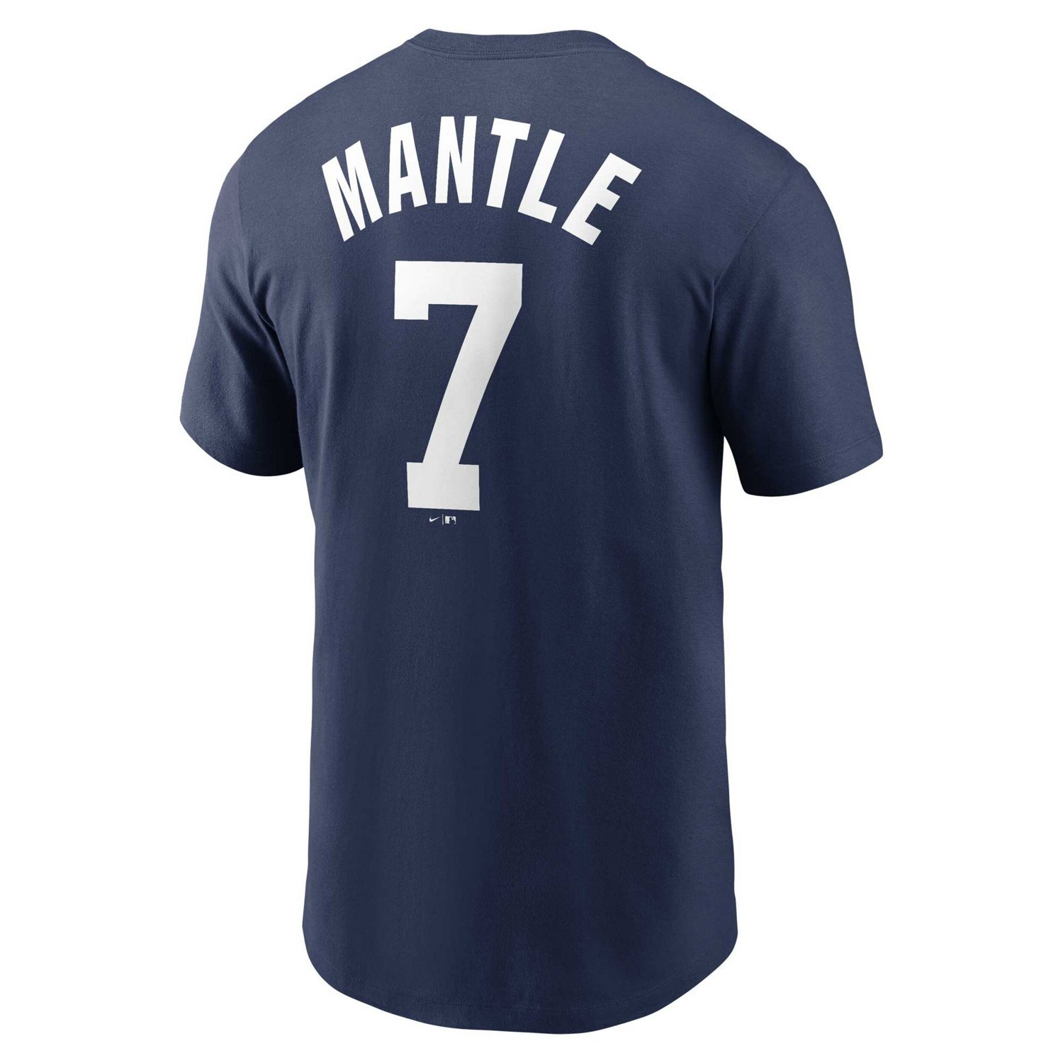 Nike Mickey Mantle New York Yankees Cooperstown Collection Fuse Name  Number T-Shirt                                             - view number 3
