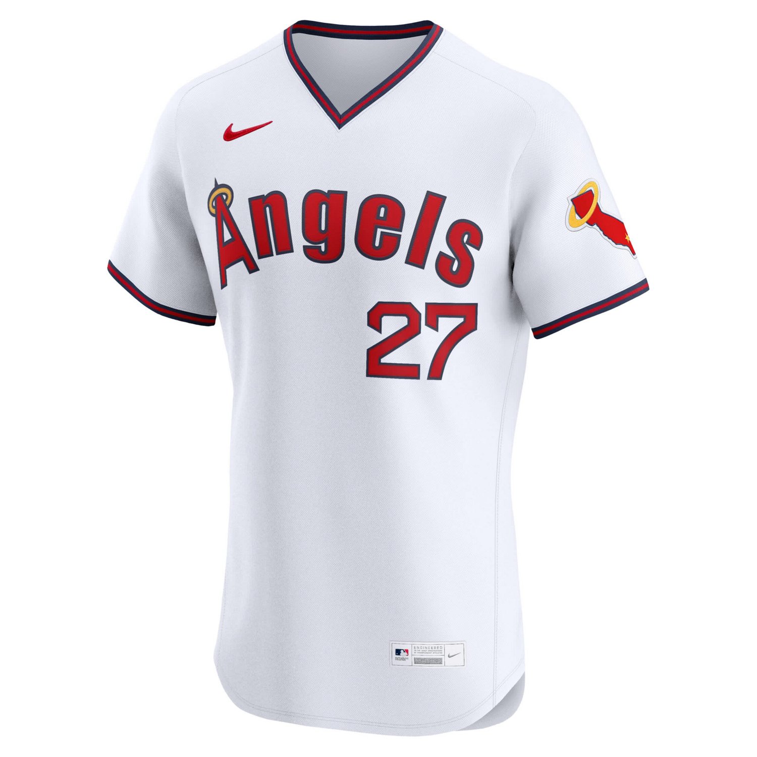 Nike Mike Trout Los Angeles Angels Alternate 2 Elite Jersey - view number 2
