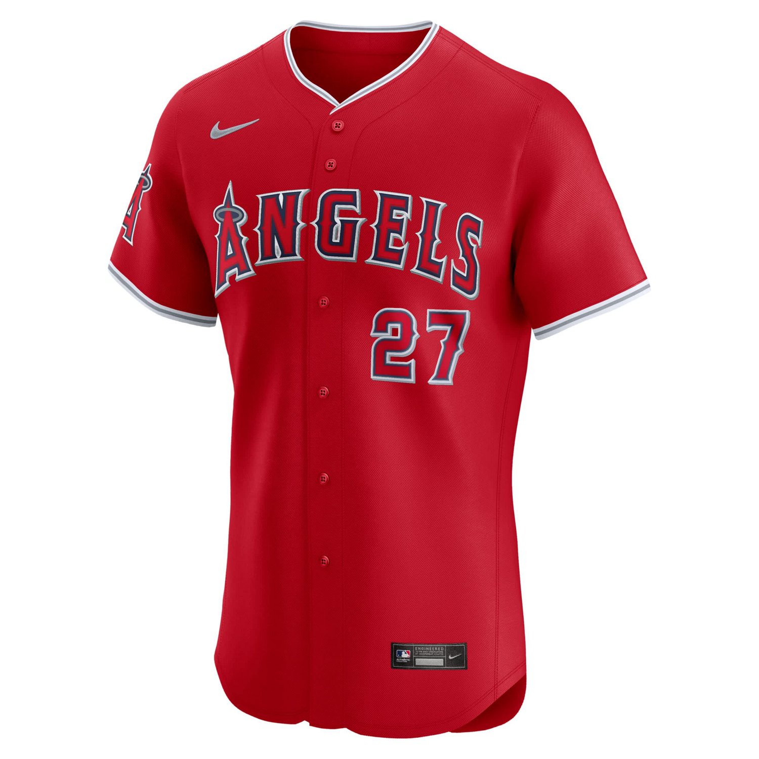 Nike Mike Trout Los Angeles Angels Alternate Elite Jersey - view number 2