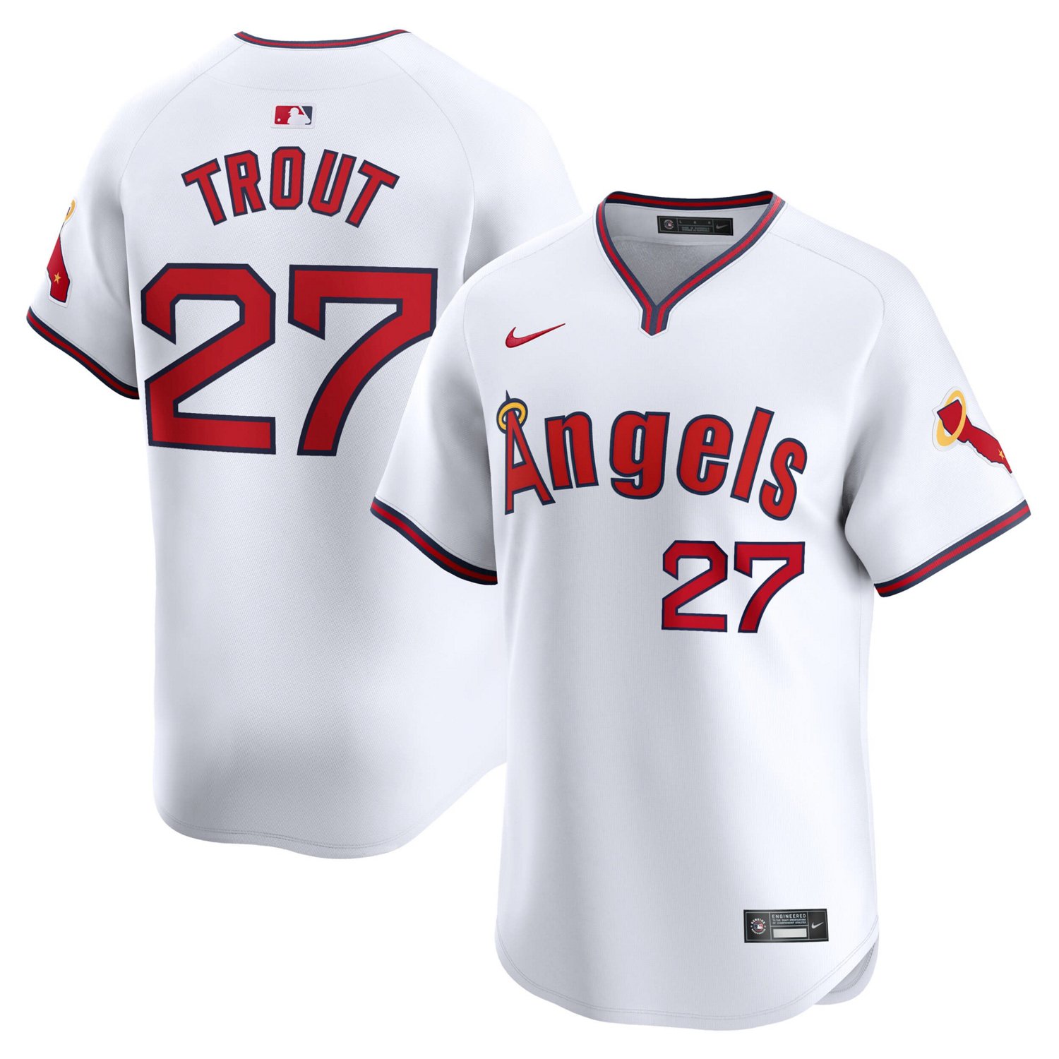 Nike Mike Trout Los Angeles Angels Alternate Limited Player Jersey                                                               - view number 1
