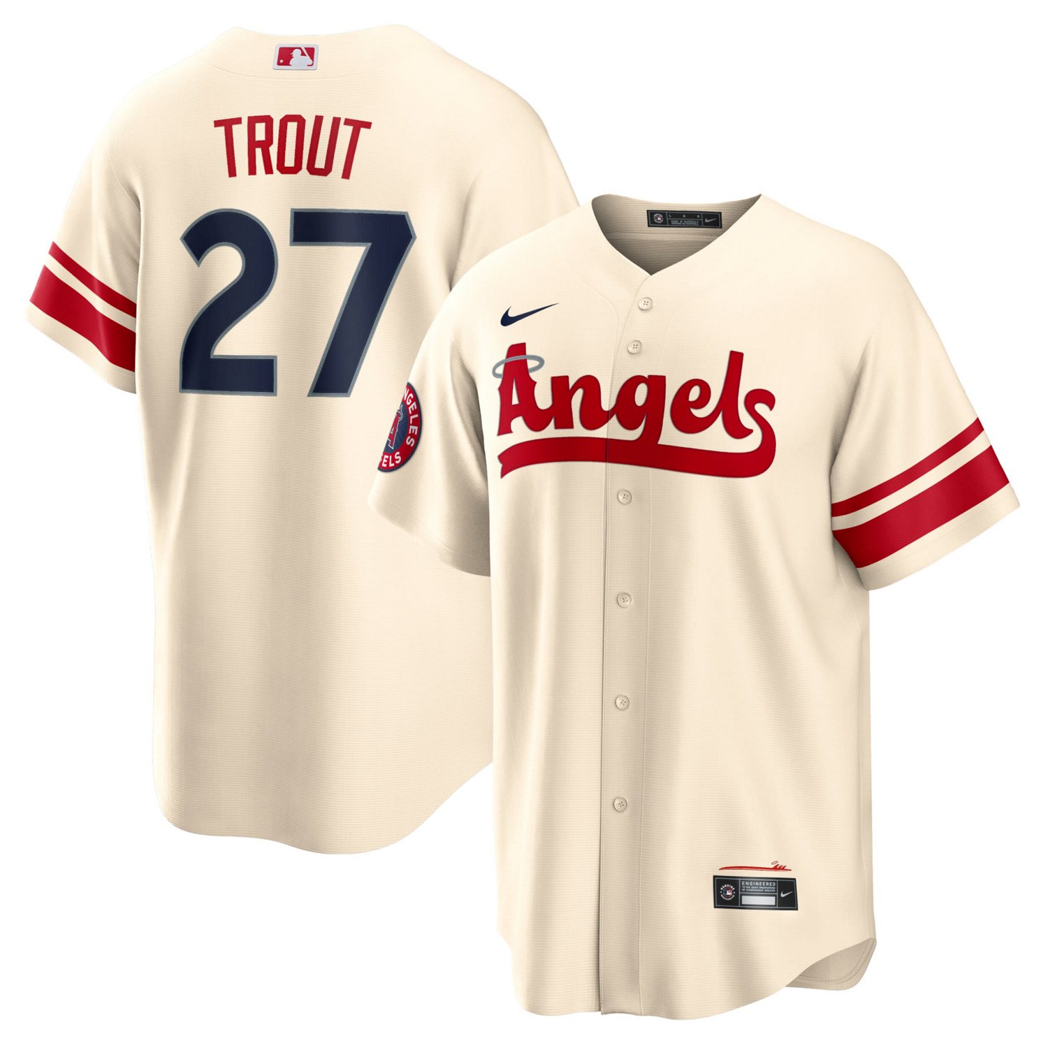 Nike Mike Trout Los Angeles Angels City Connect Replica Player Jersey                                                           