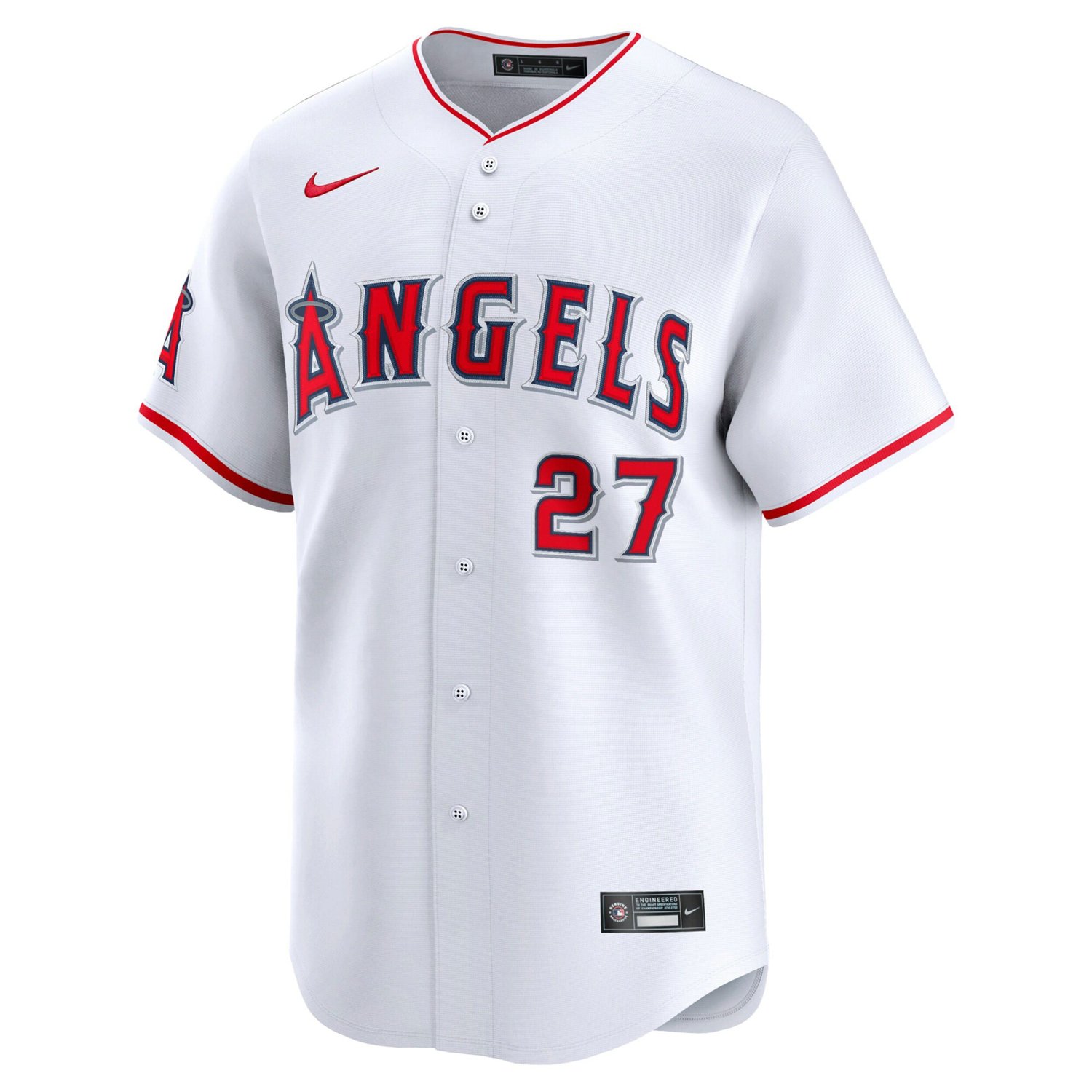 Nike Mike Trout Los Angeles Angels Home Limited Player Jersey - view number 2
