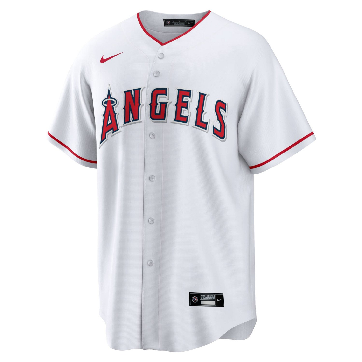 Nike Mike Trout Los Angeles Angels Home Replica Player Name Jersey                                                               - view number 2