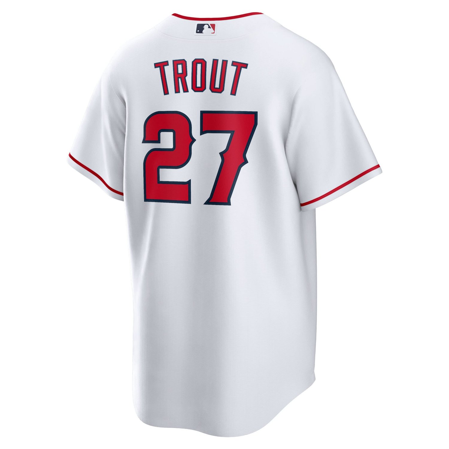 Nike Mike Trout Los Angeles Angels Home Replica Player Name Jersey                                                               - view number 3