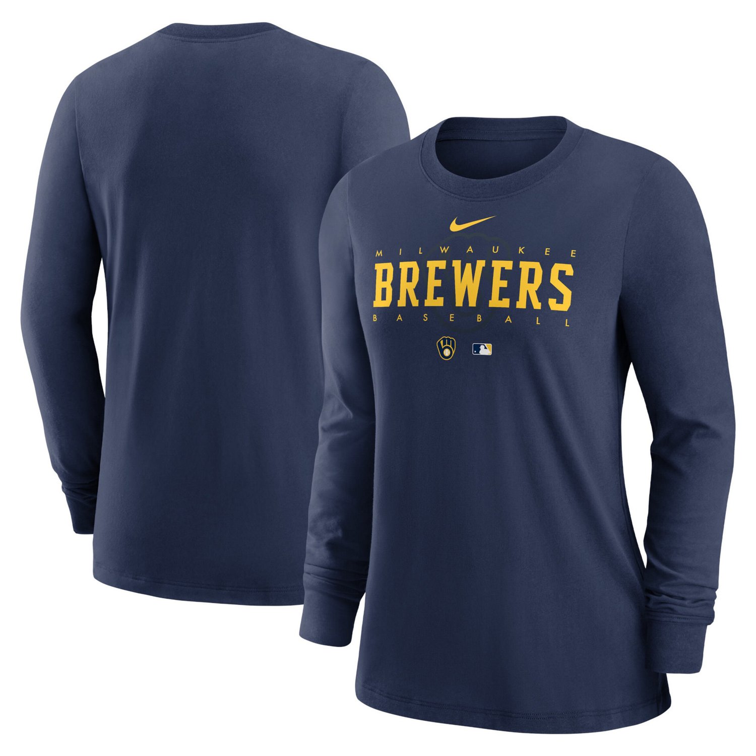 Nike Milwaukee Brewers Authentic Collection Legend Performance Long Sleeve T-Shirt