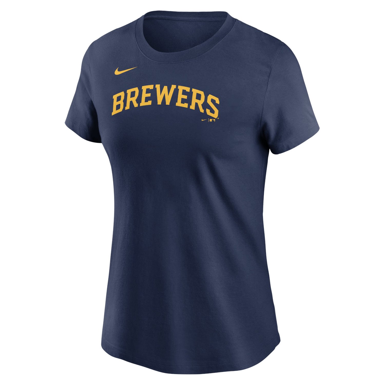 Nike Milwaukee Brewers Fuse Wordmark T-Shirt - view number 2