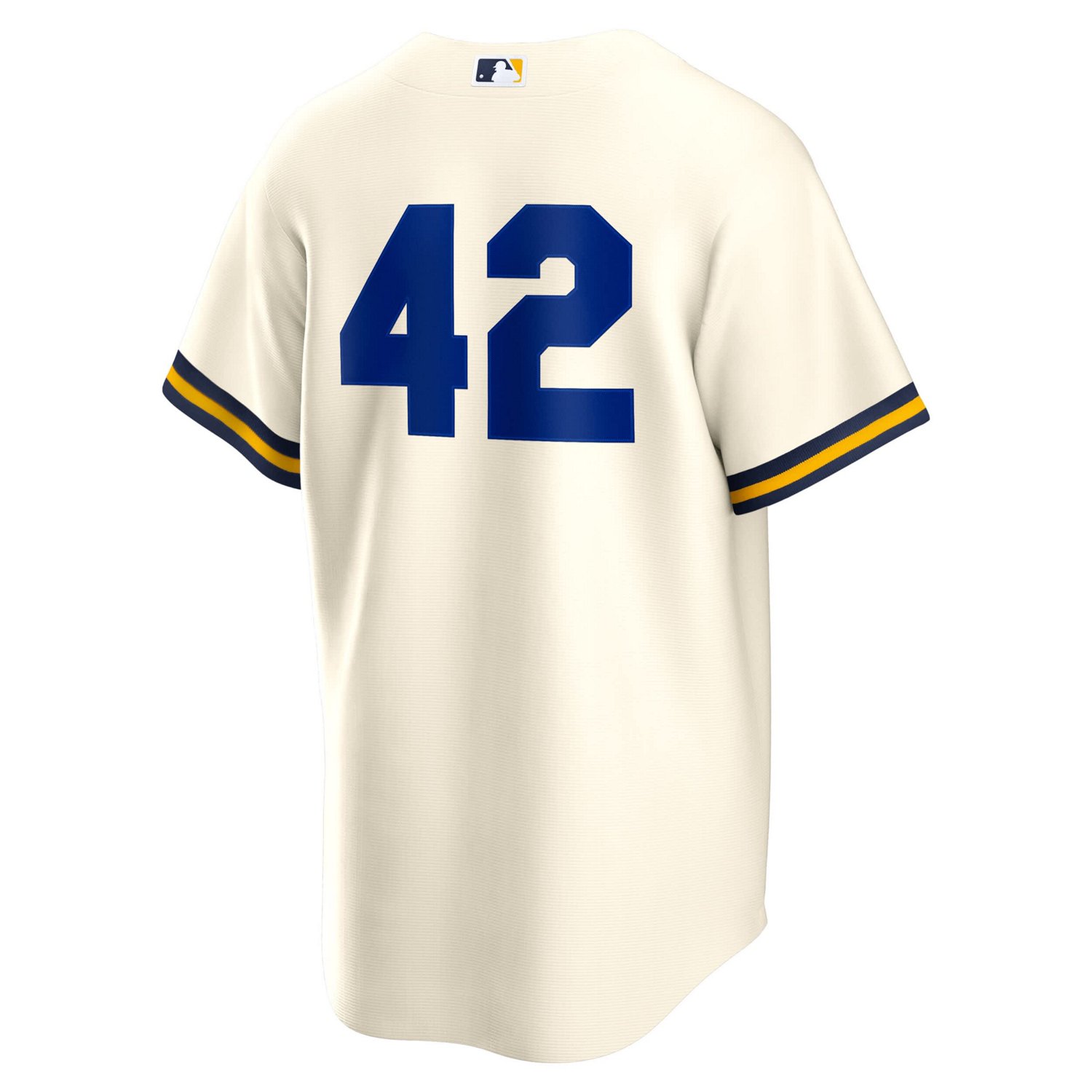 Nike Milwaukee Brewers Home 2025 Jackie Robinson Day Replica Jersey - view number 3