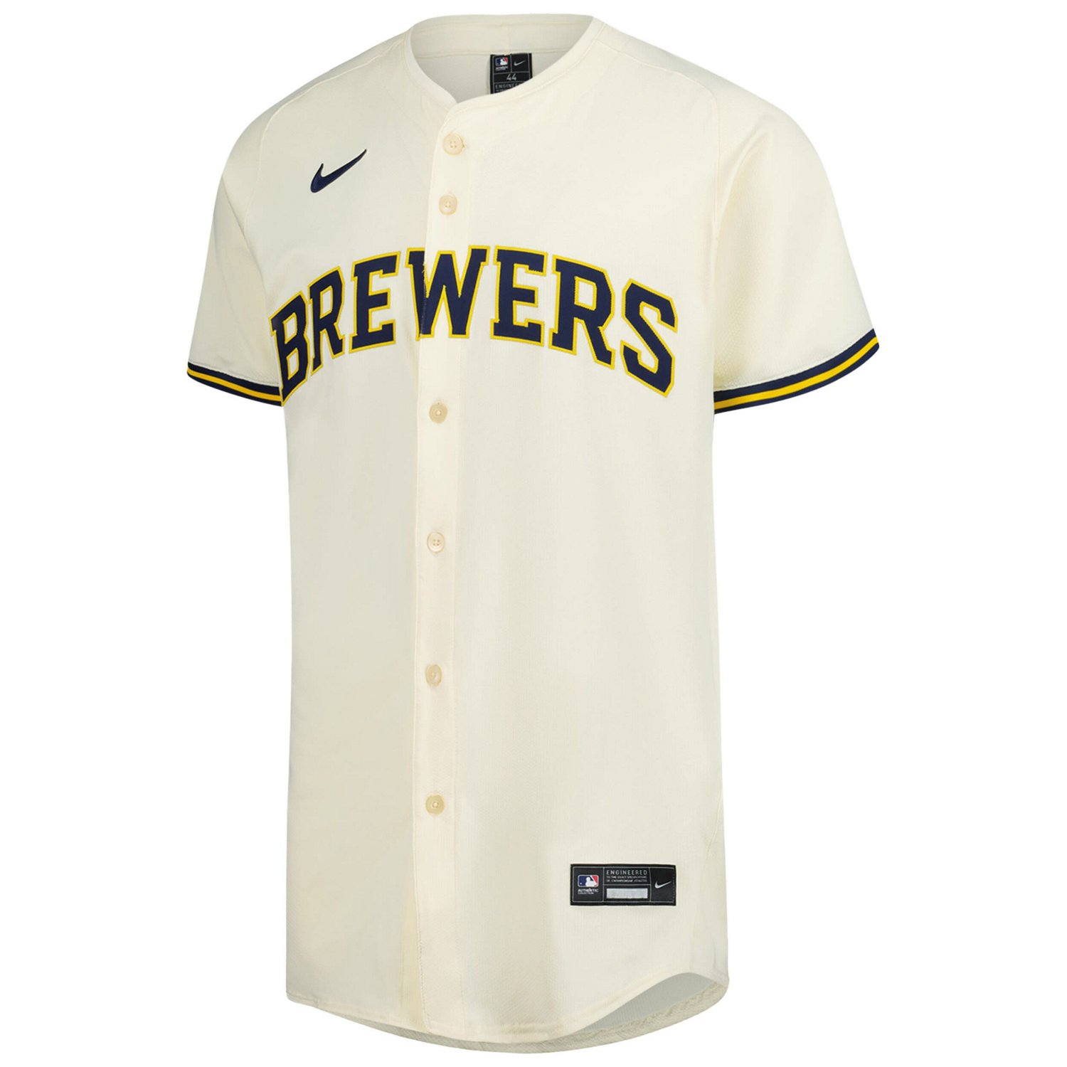 Nike Milwaukee Brewers Home Elite Jersey - view number 2
