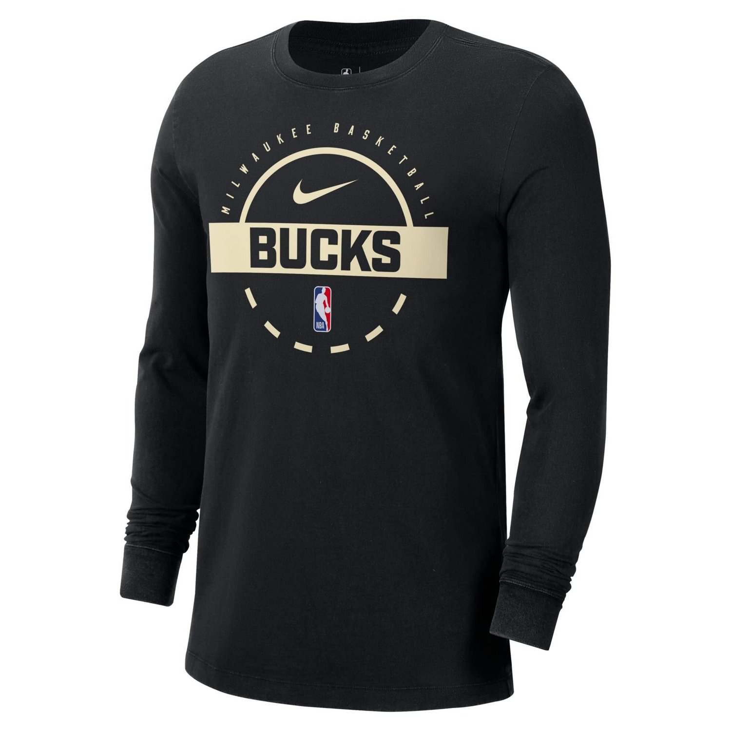 Nike Milwaukee Bucks Authentic Long Sleeve Practice T-Shirt - view number 2
