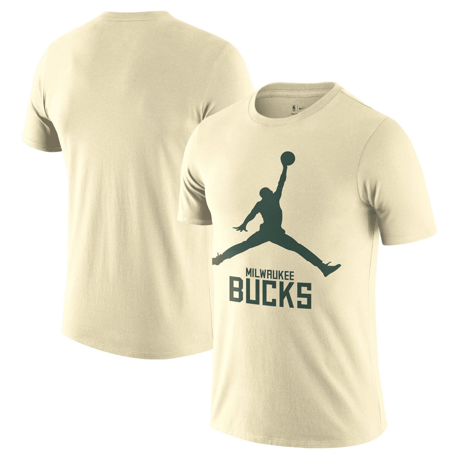 Nike Milwaukee Bucks Essential Jumpman T-Shirt                                                                                   - view number 1
