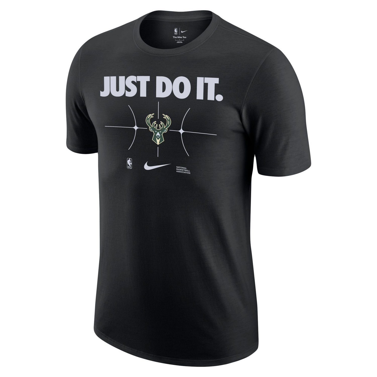 Nike Milwaukee Bucks Just Do It T-Shirt                                                                                          - view number 2